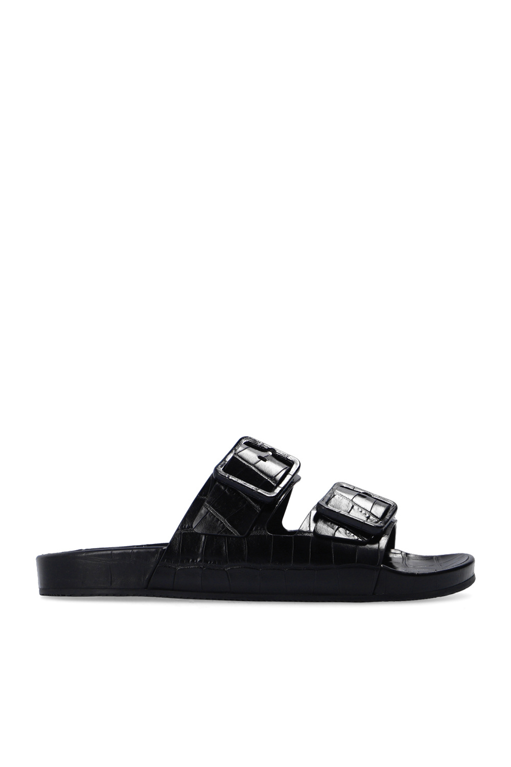 Mallorca' leather slides Balenciaga - Suplial ruffle-detail